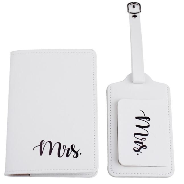 White(Mrs passport+luggage tag)