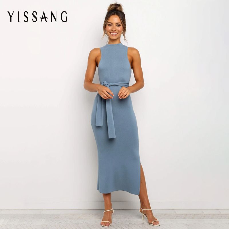 Turtleneck summer dress Clearance