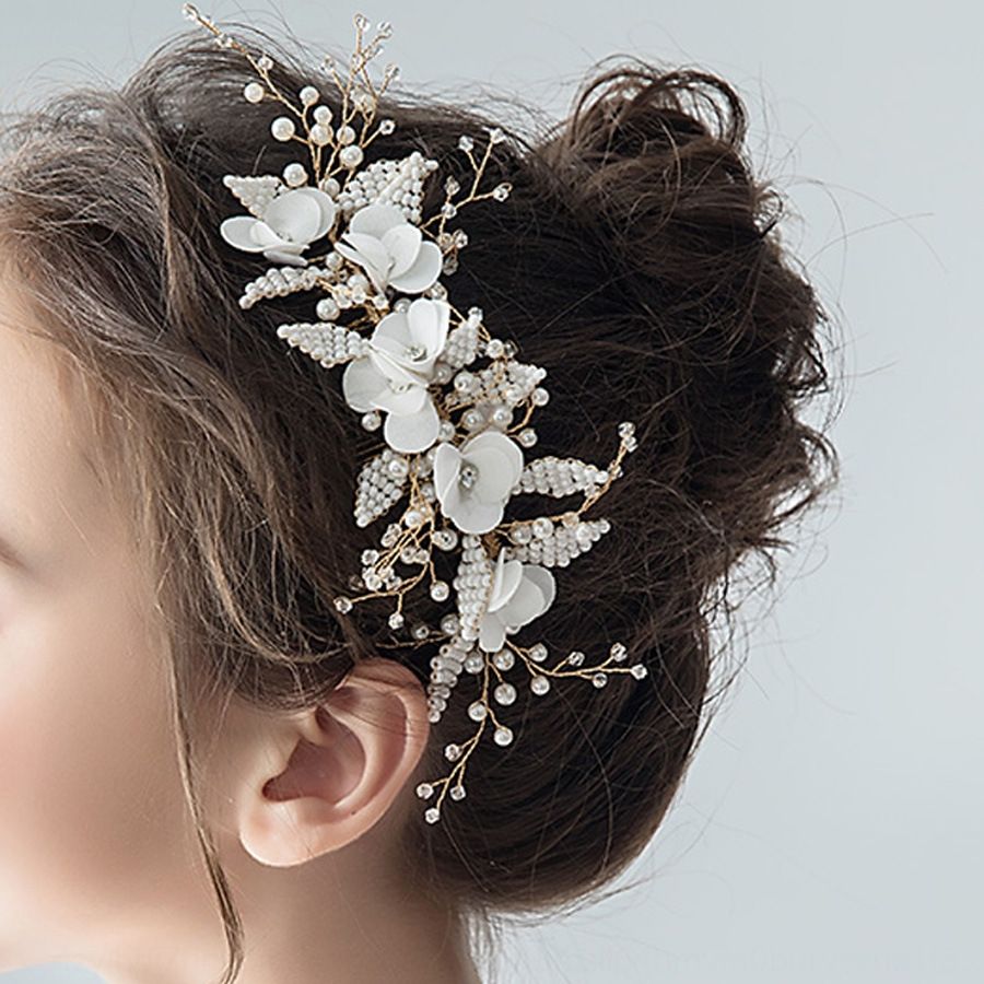 simple floral headpiece