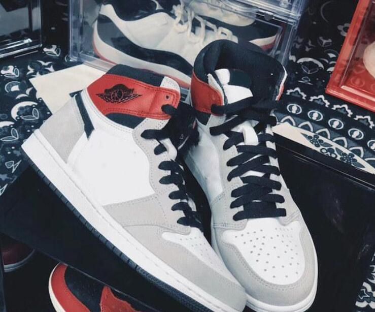 white black and red 1s