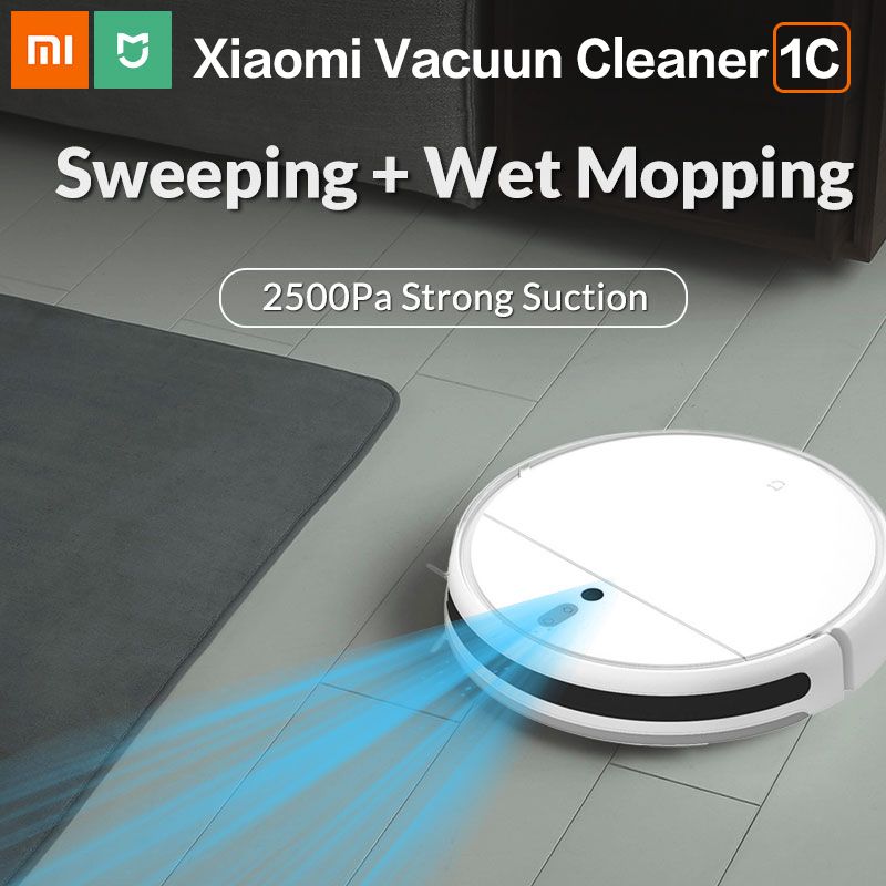 Xiaomi Mi Robot Vacuum Cleaner 1c For Home Smart Wireless Sweeping Cleaning Electric Mop Mijia Carpet Dust Robotic Collector Alarm Systems Harmony Remote From Mi Supplier 205 43 Dhgate Com