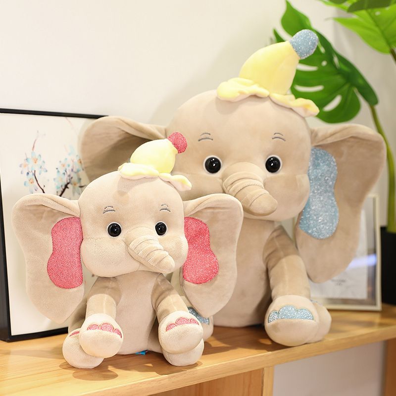 Compre Plátano Elefante De Peluche Rellenos Del Juguete De Orejas Grandes Flappy Lentejuelas Juguetes De La Muñeca De Los Juguetes Afortunados Niños Abrazo Elefante Para Los Niños De Cumpleaños Regalo MX200716 A