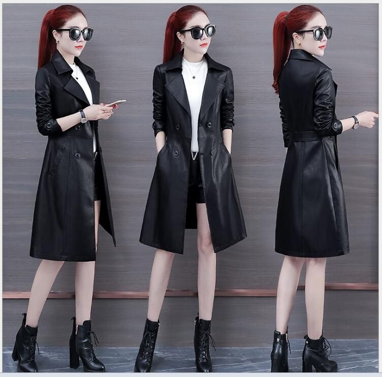 knee length spring coats