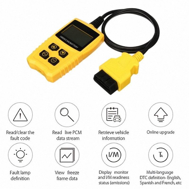 21 Obdii Auto Diagnostic Scanner Engine Fault Code Reader Diagnosis Scan Dtc Automotive Load Battery Engine Fault Lamp Analyzer 12v Ouu0 From Walmarts 50 3 Dhgate Com