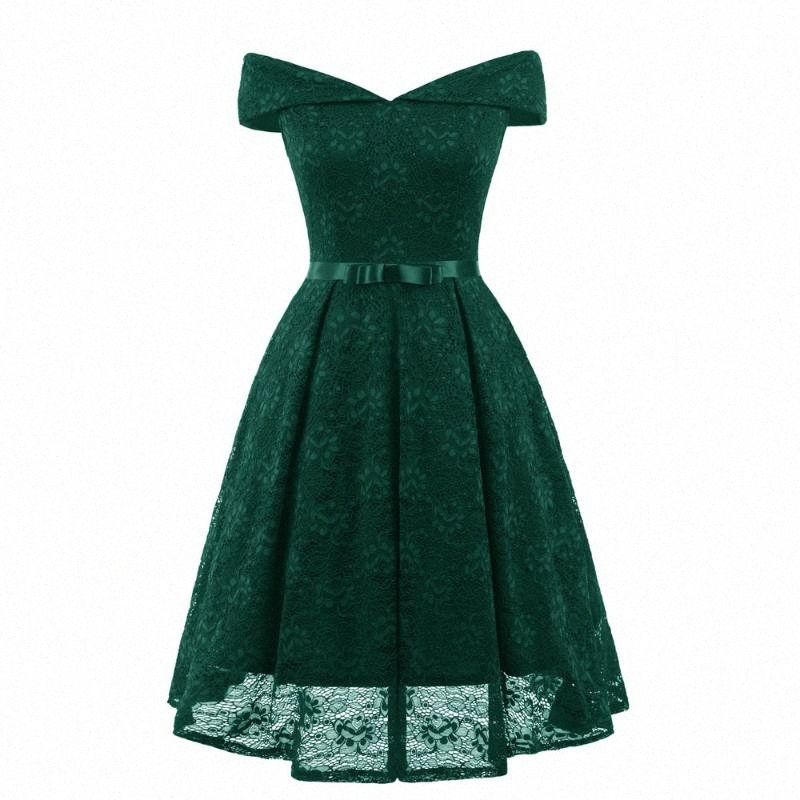emerald summer dress