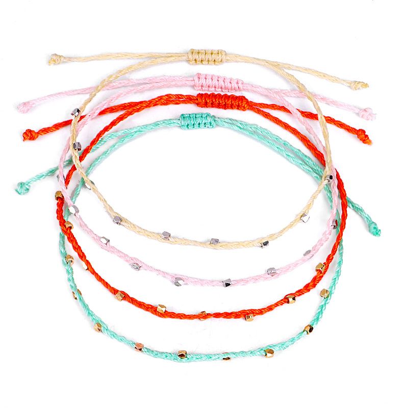 colorful anklets