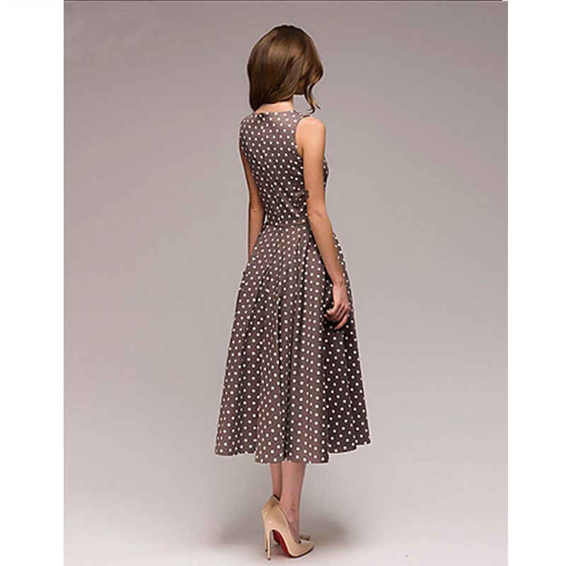 elegant polka dot dresses