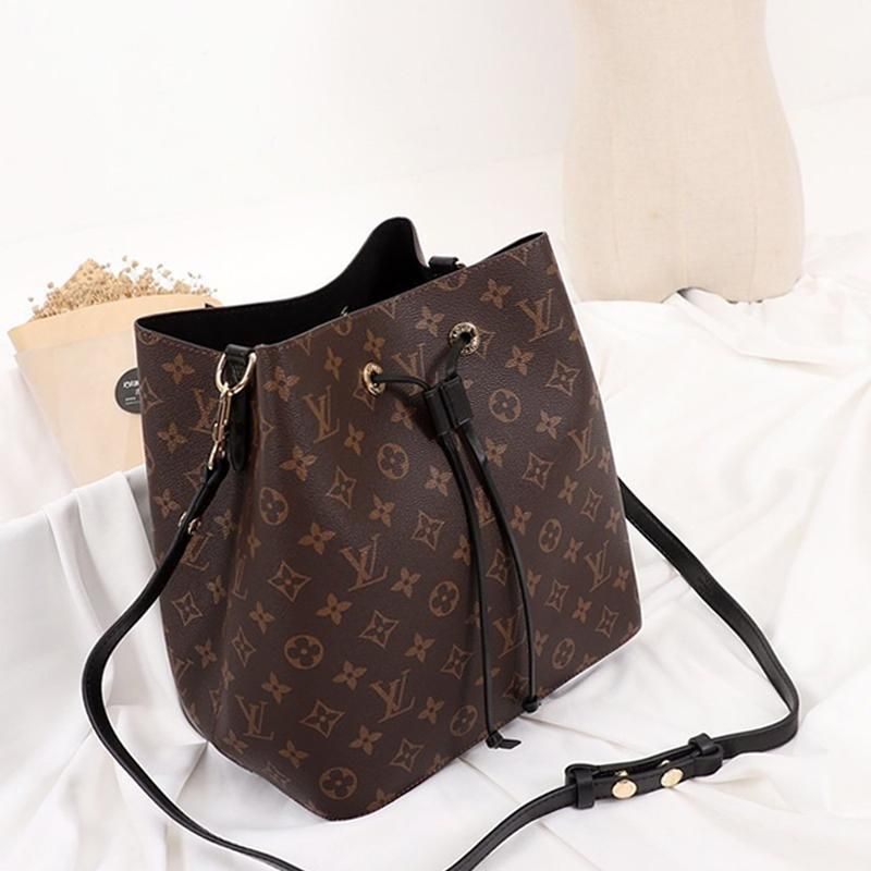 leather bucket handbag sale