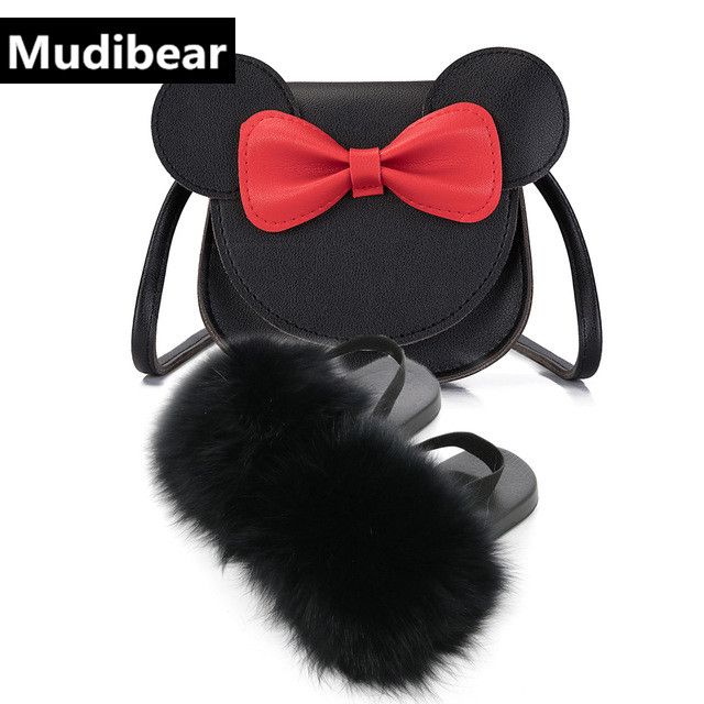 rainbow purse and sandals