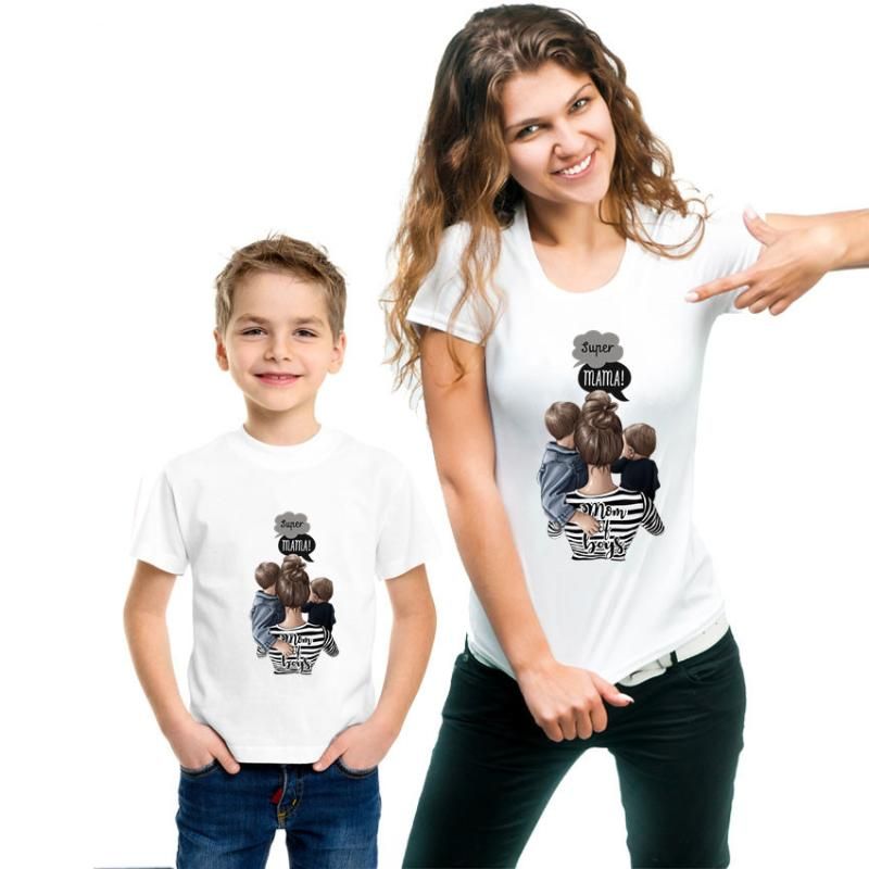 baby boy and mom matching clothes