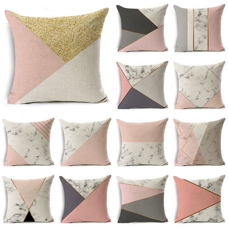 geometric pattern cushion covers