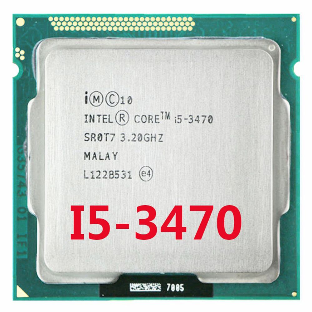 21 Intel Core I5 3470 I5 3470 3 2 Ghz Quad Core Cpu Intel Core Processor 6m L3 Cache Top 77w Lga 1155 From Ztd 38 2