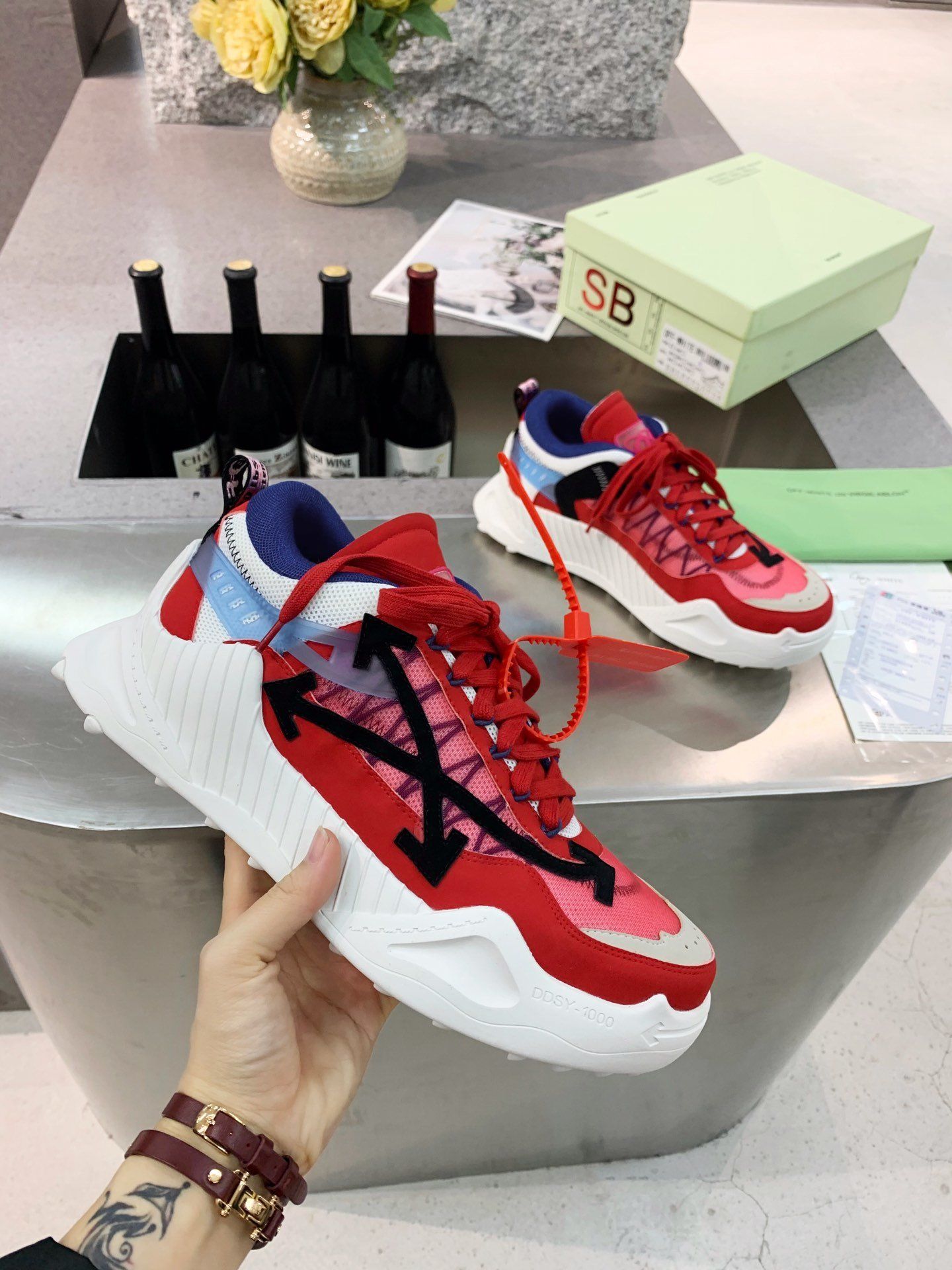 odsy 1000 high top sneakers