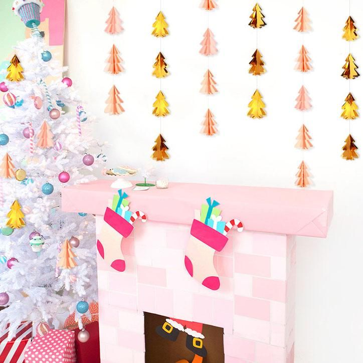 Christmas Tree Paper String Ornaments Pull Flower Hanging Flag Xmas Decor Shopping Mall Window Christmas Decorations Wholesale Blue Christmas Decorations Buy Christmas Baubles From Sunflowerxiangyang 4 83 Dhgate Com