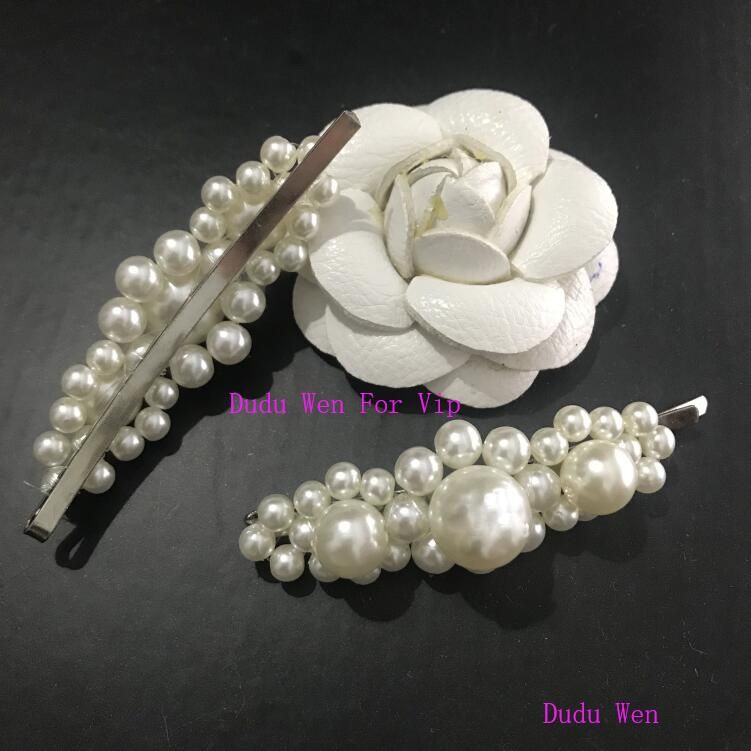 faux pearl hair accessories