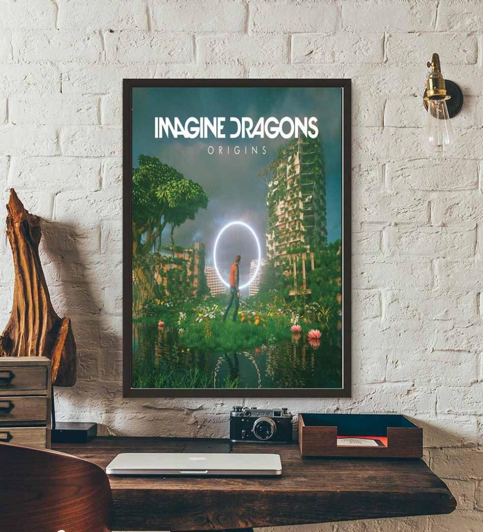 Imagine Dragons  EVOLVE TOUR Custom Poster Print Art Wall Decor