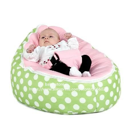baby bean bag pink