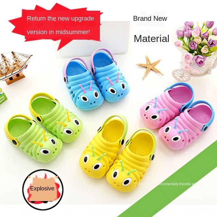 Hooyi Summer Hole Children Sandals EVA Boys Slippers