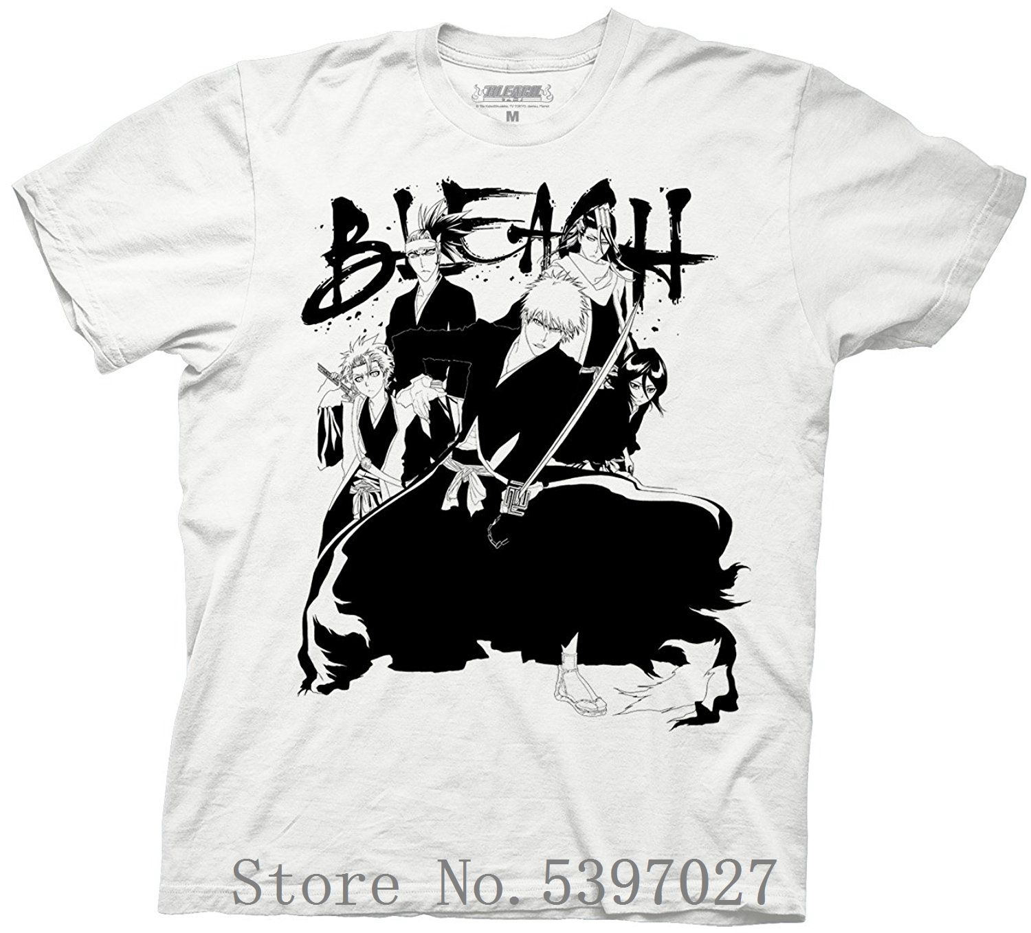 New Mens Short Sleeve Fashion T Shirt Mens Bleach Anime Manga Japanese Tv Series Action Mens Adult T Shirt White T Shirt Shop Online Crazy T Shirt From Fjdh04 10 06 Dhgate Com