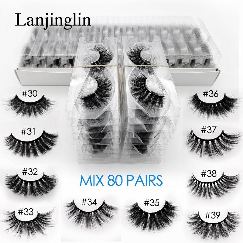 Mix 80 Pairs-Lashes