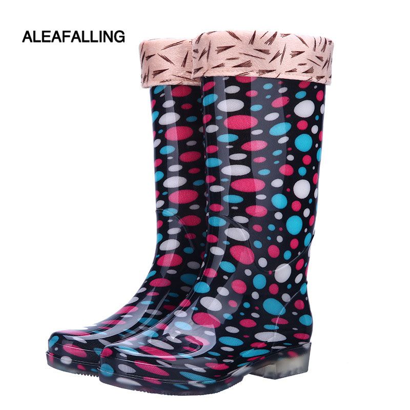 colorful womens rain boots