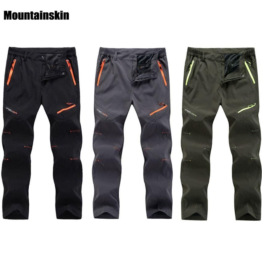2020 Spring Summer Quick Dry Cool Long Pants Breathable Sports Pant Men ...