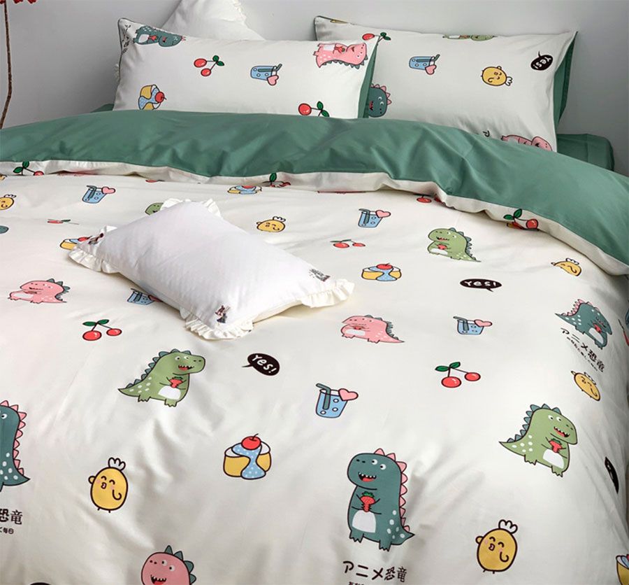 dinosaur bedding double