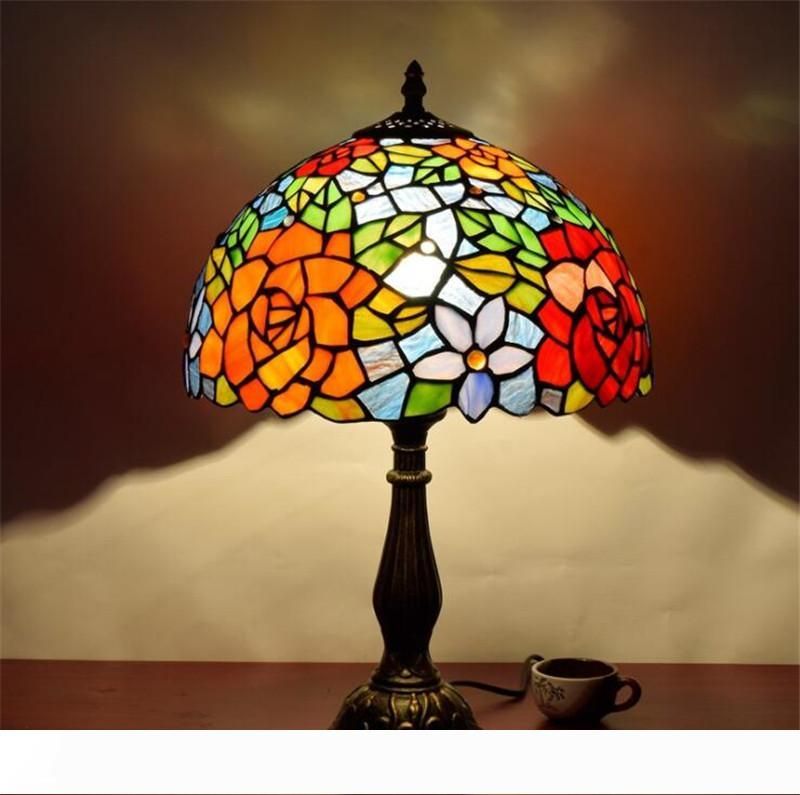 colourful table lamps