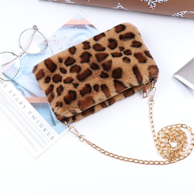faux fur purse