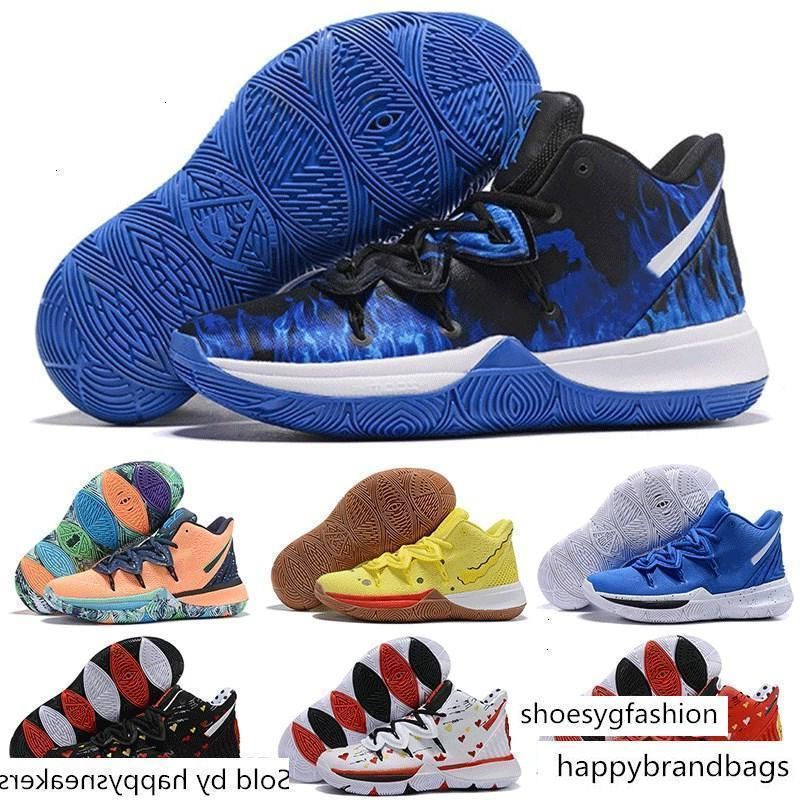 Basketball sneakers shoes lace up design Nike Kyrie 5 for men