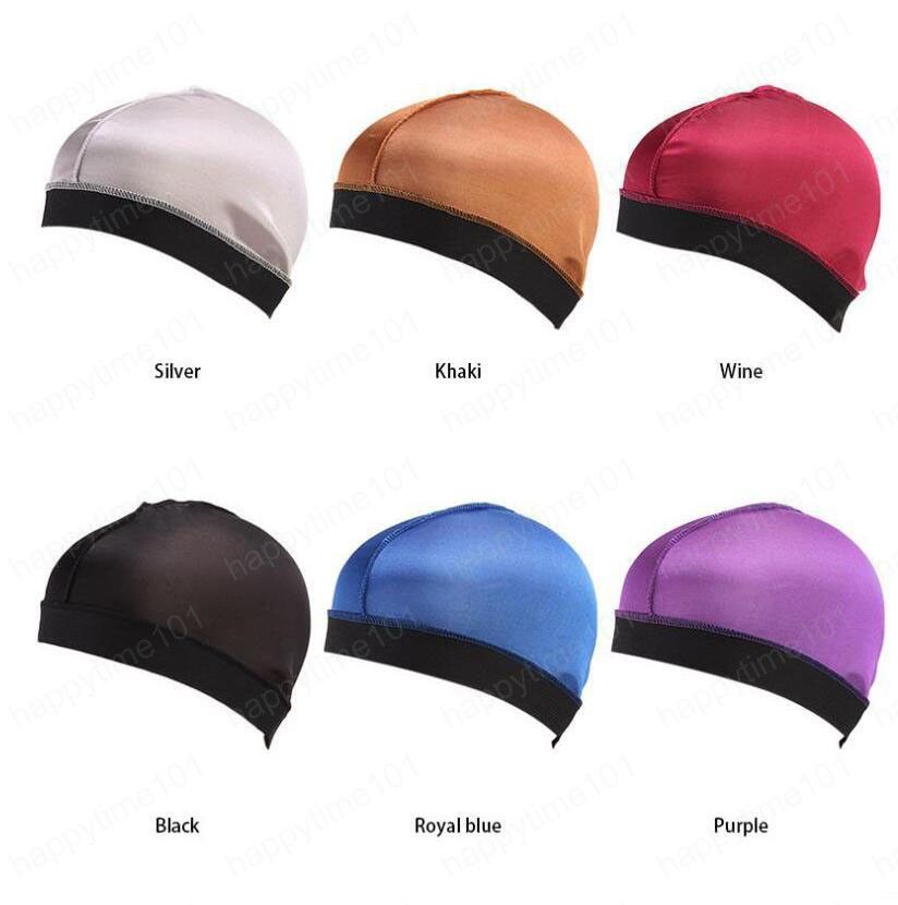 Elastic Band Silky Wave Caps For Men 