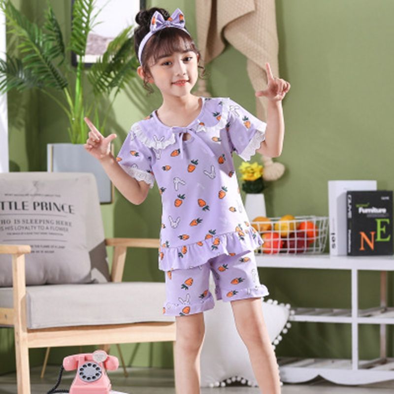 baby girl pajama short sets