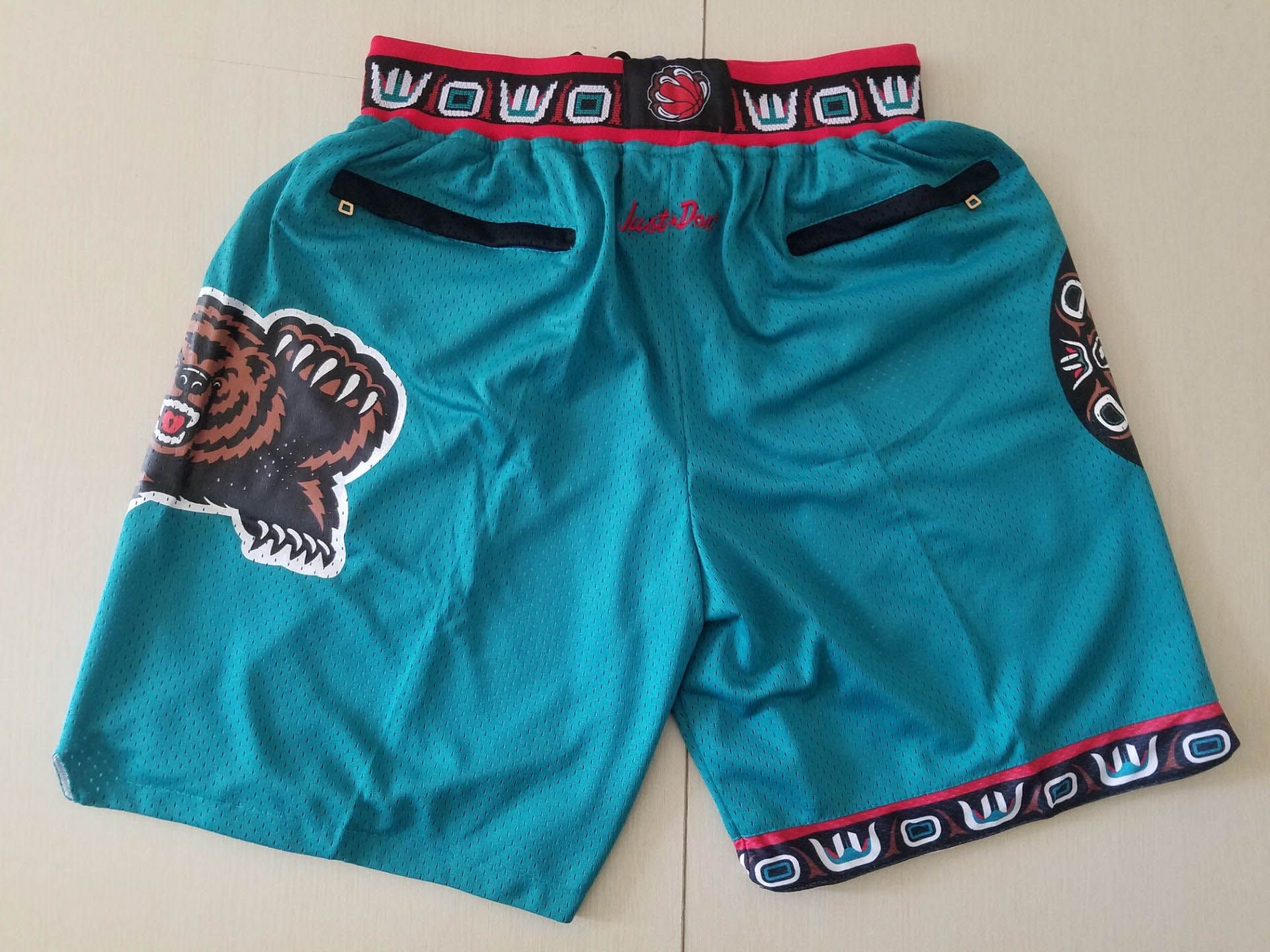 grizzlies shorts retro