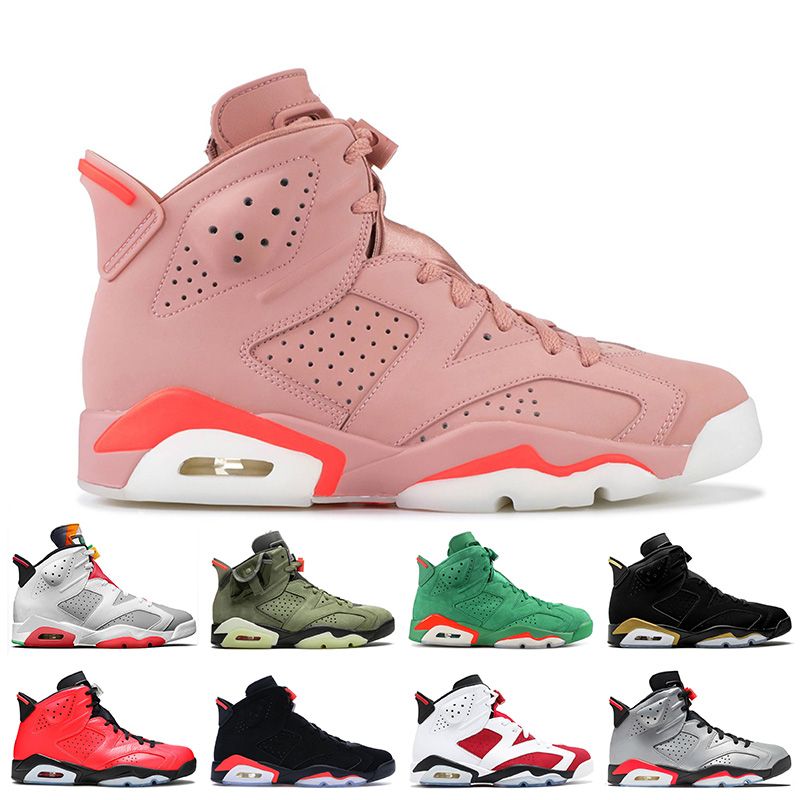 Travis Scott X Nike Air Jordan 6 6s Jordan Retro 6 Zapatos Del Milenio  Mujeres Rosadas Jumpman Hare Negro Infrarrojos DMP Gatorade Hombre  Formadores Zapatillas De Deporte Por Mens_athletic_shoes, 22,82 € |  Es.Dhgate.Com