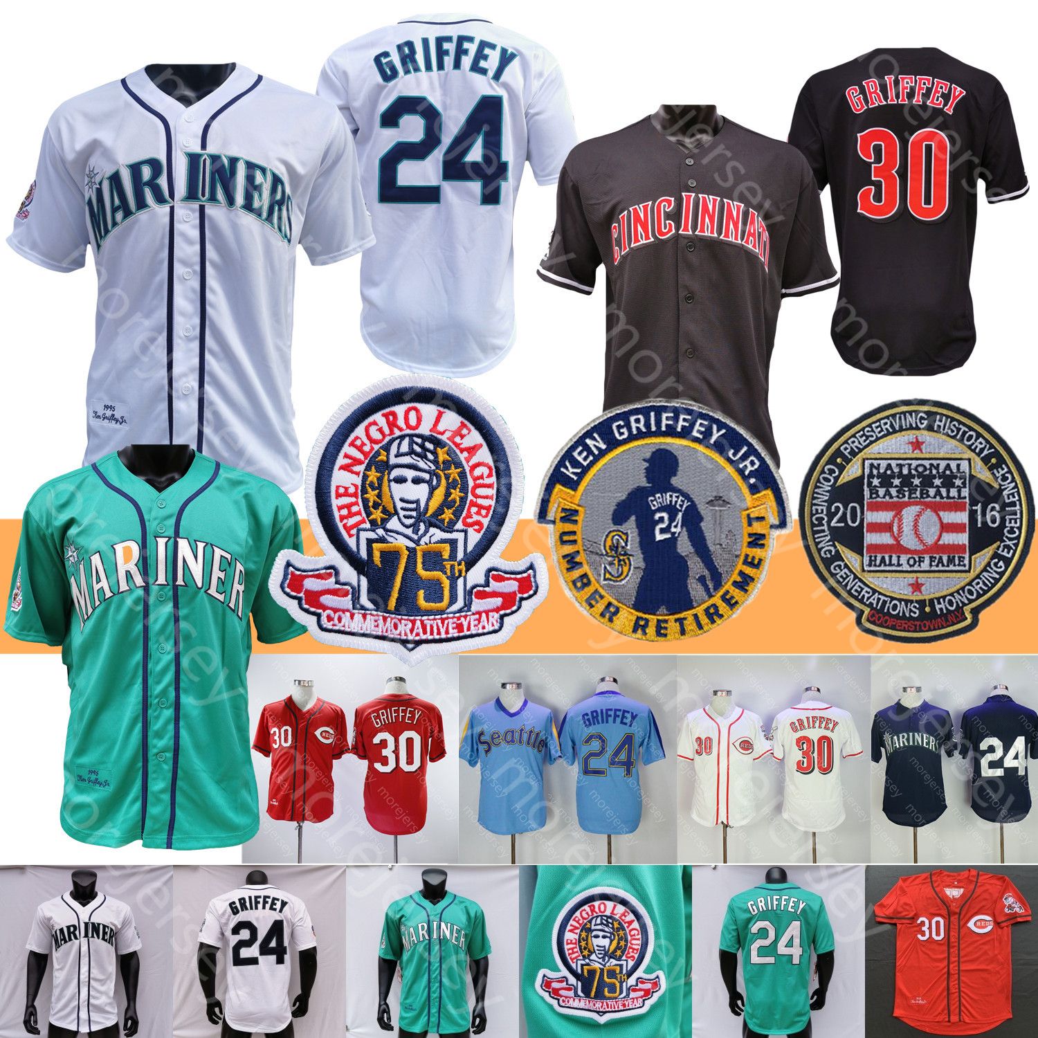 ken griffey jr hall of fame jersey