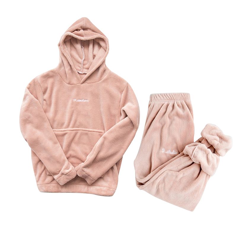 pink hooded