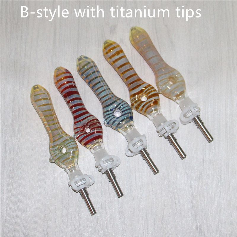 B-style with titanium tips