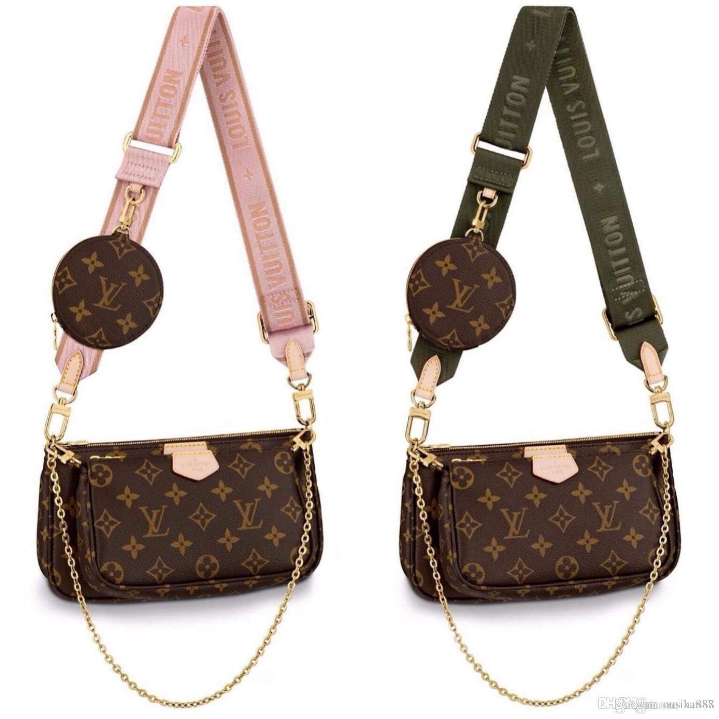 2020 Designer Luxury Purse Handbag Women Shoulder Bags L Flower Women Chain  Strap Shoulder Pruses Bag From Bonjor, $16.25