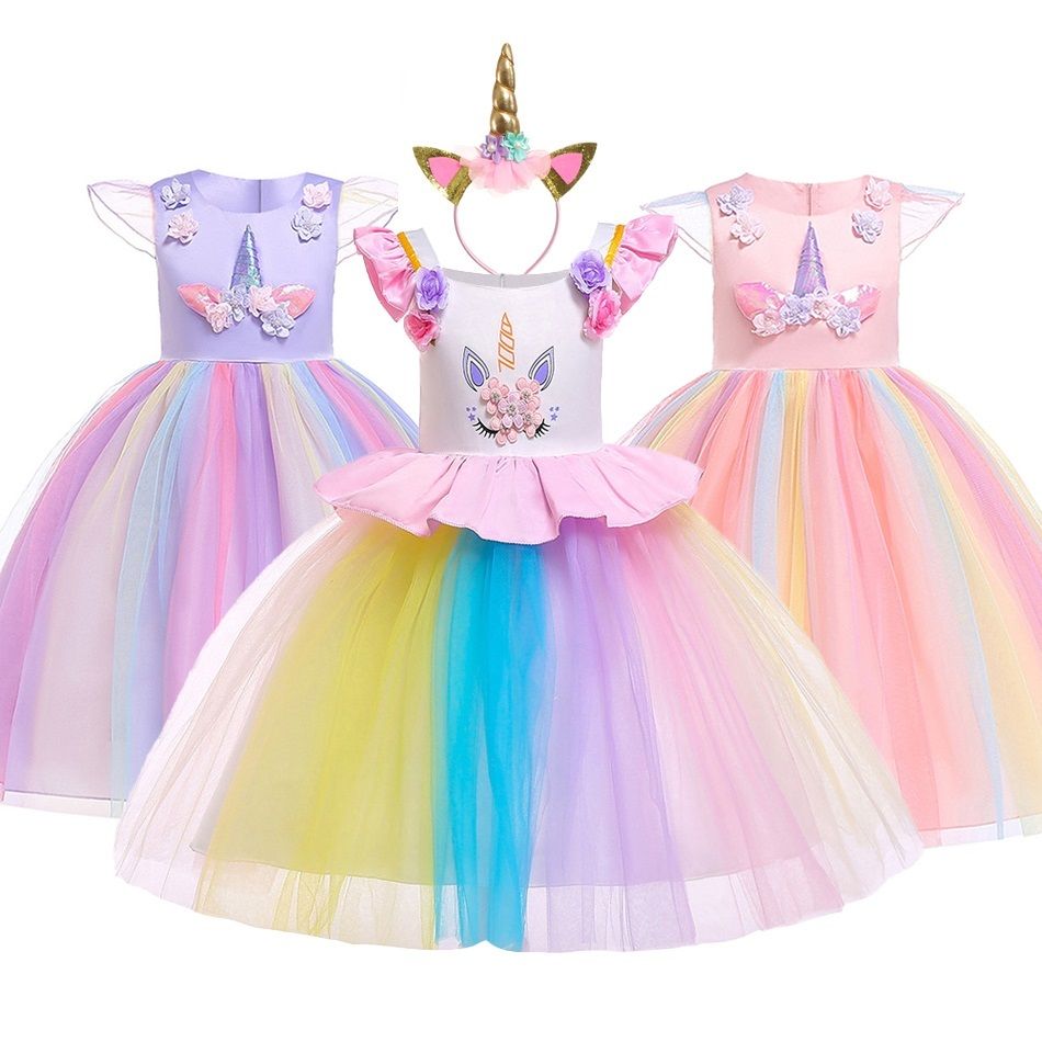 unicorn girls fancy dress