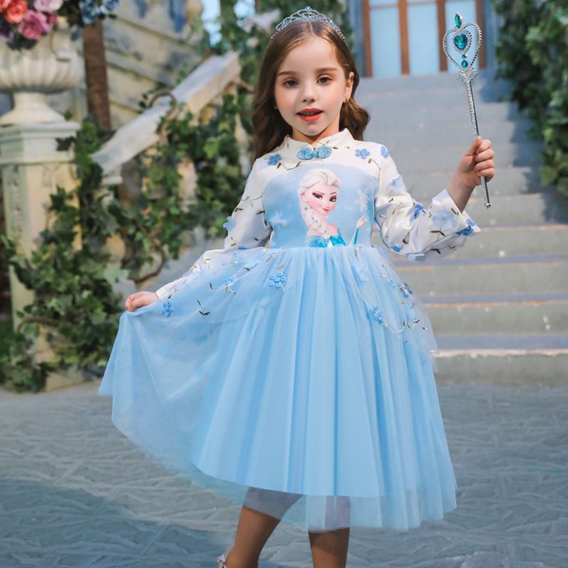 baby blue winter dress