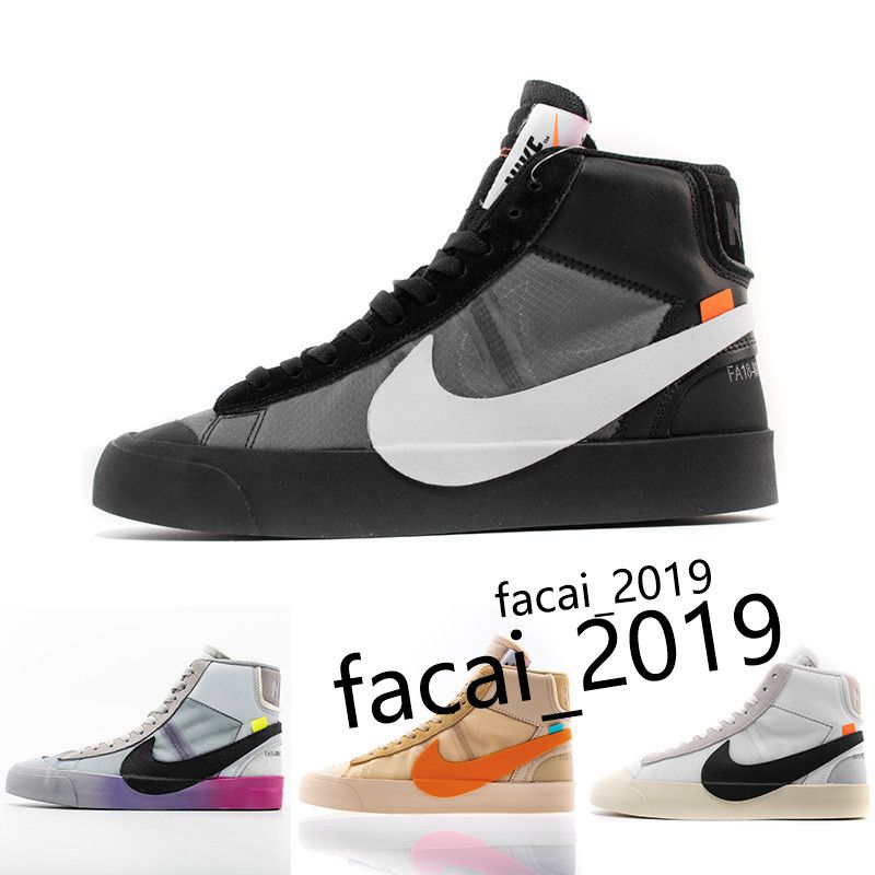2020 2020 Blazer The Ten New Blazer Mid All Hallows Eve Sneakers Reimers Grim Pale Vanilla Black Total Orange High Quality 10X Running Shoes K8 From Facai_2019, $44.78 | DHgate.Com
