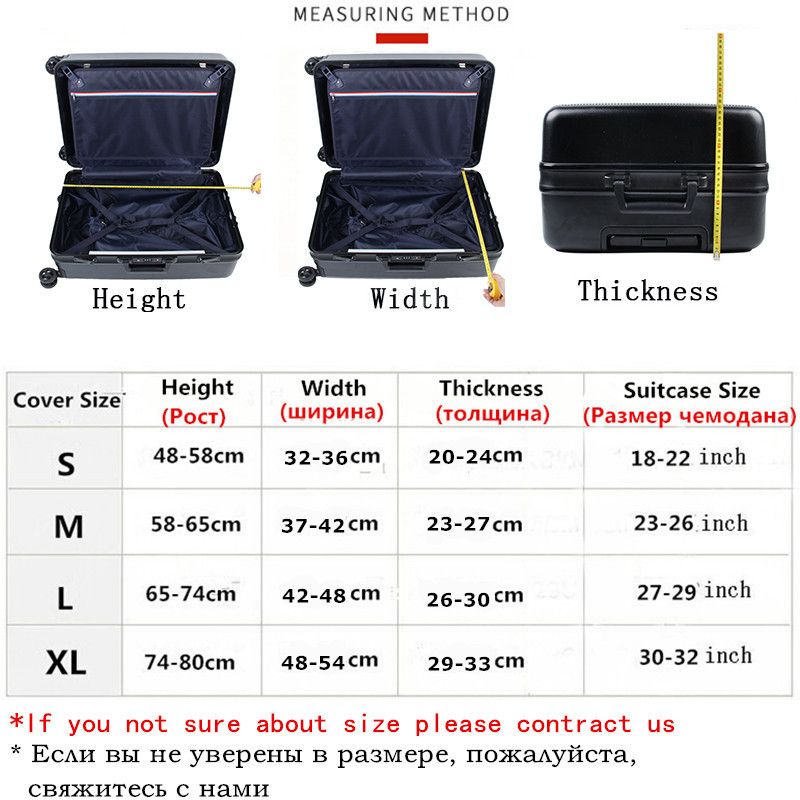 32 inch luggage dimensions in cm