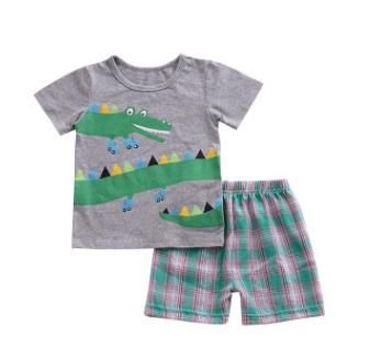 # 5 del ragazzo del bambino Dinosaur vestiti Set