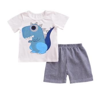 # 3 del ragazzo del bambino Dinosaur vestiti Set