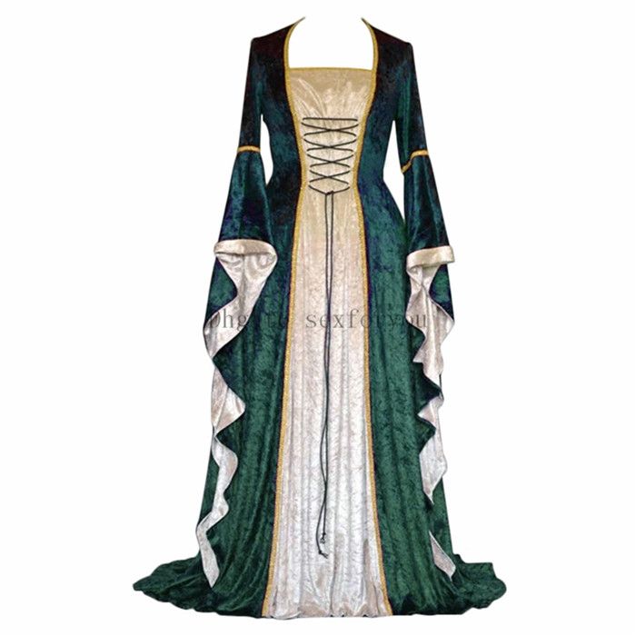 medieval noble women's dresses