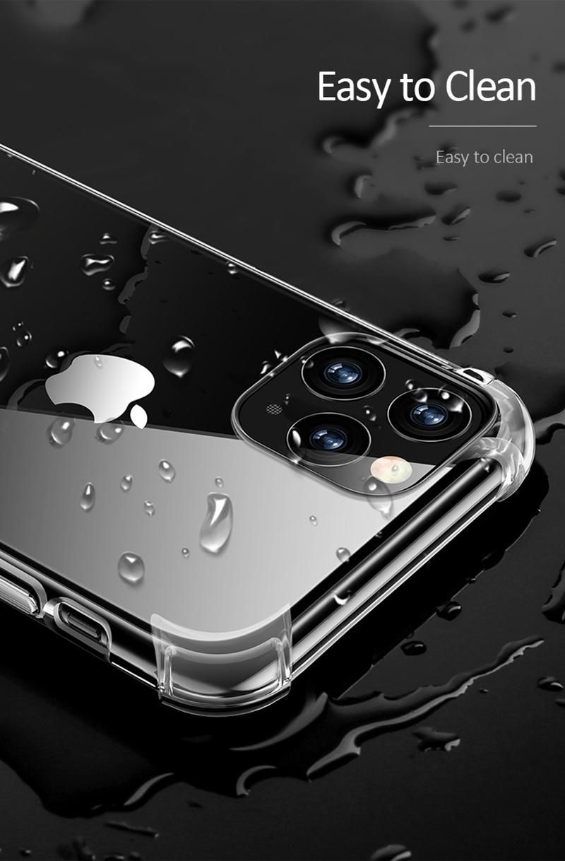 Durable TPU Ultra Thin Clear Protective Case For IPhone 11 Pro Max X XS