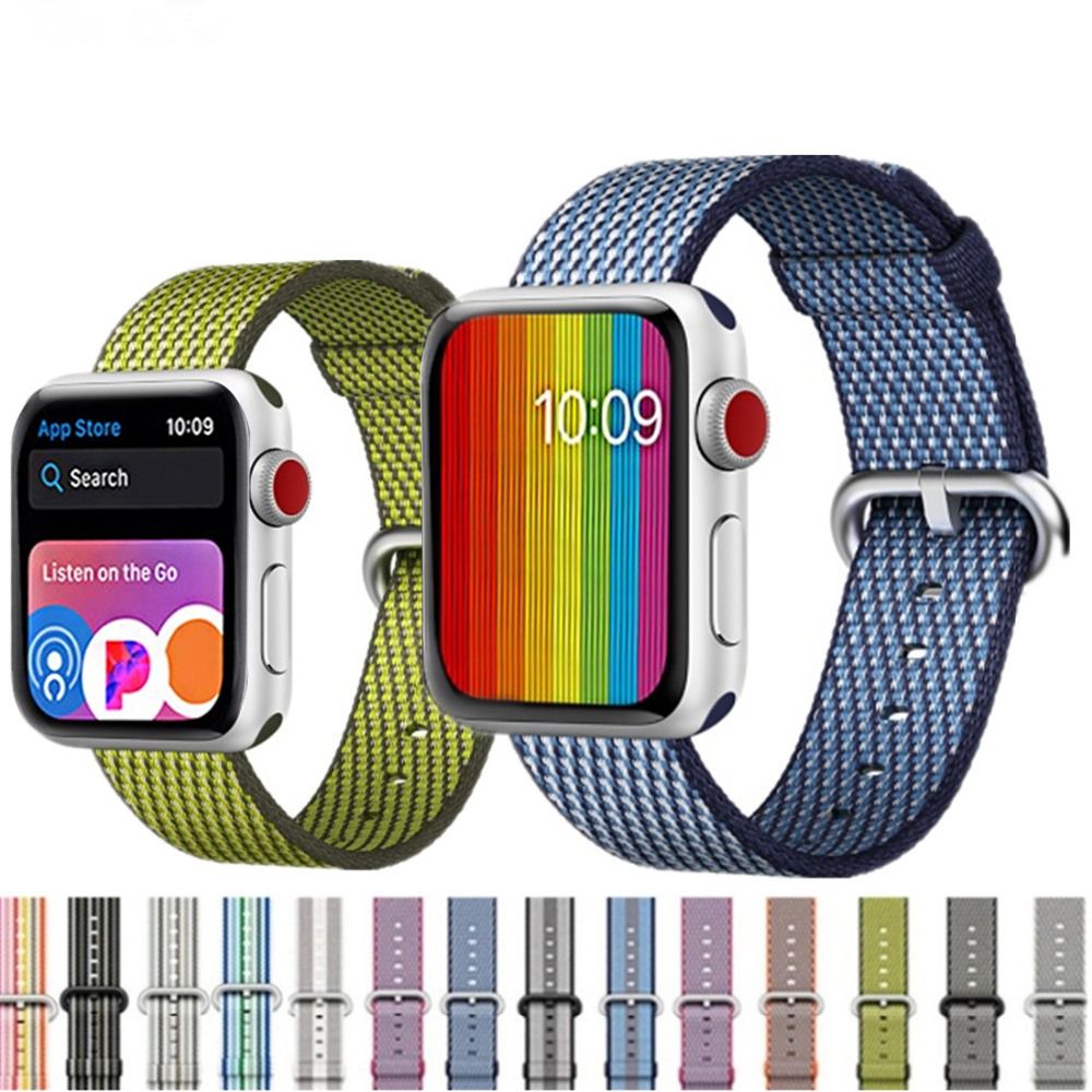 Nylon apple sales watch band 40mm