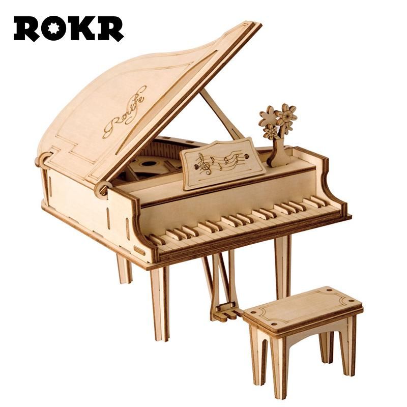 kids wooden piano