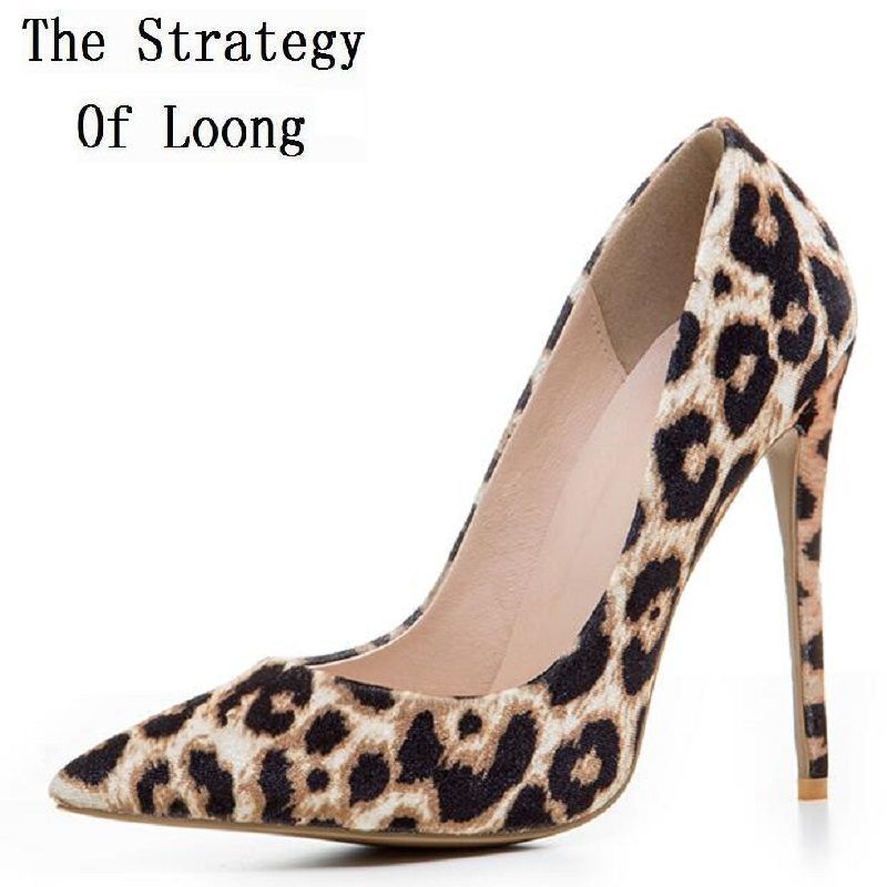 cheap leopard print heels