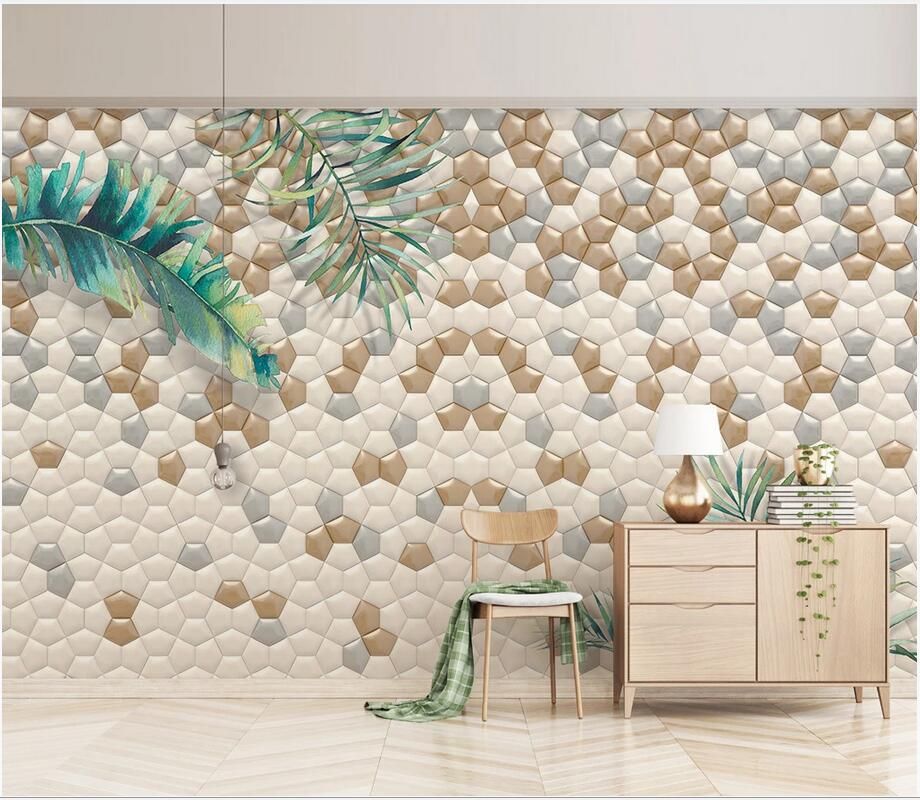 3d Room Wallpaper Custom Photo Non Woven Mural Modern Simple And Fresh